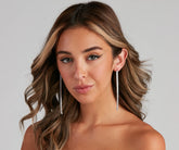 Glams The Word Linear Earrings